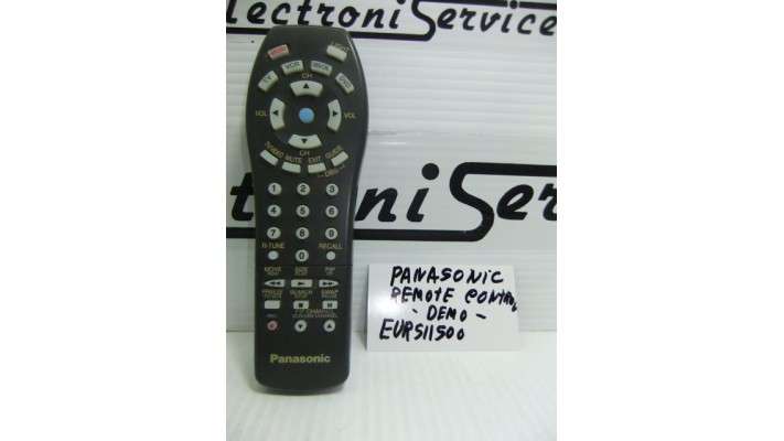 Panasonic EUR511500  télécommande démonstrateur .